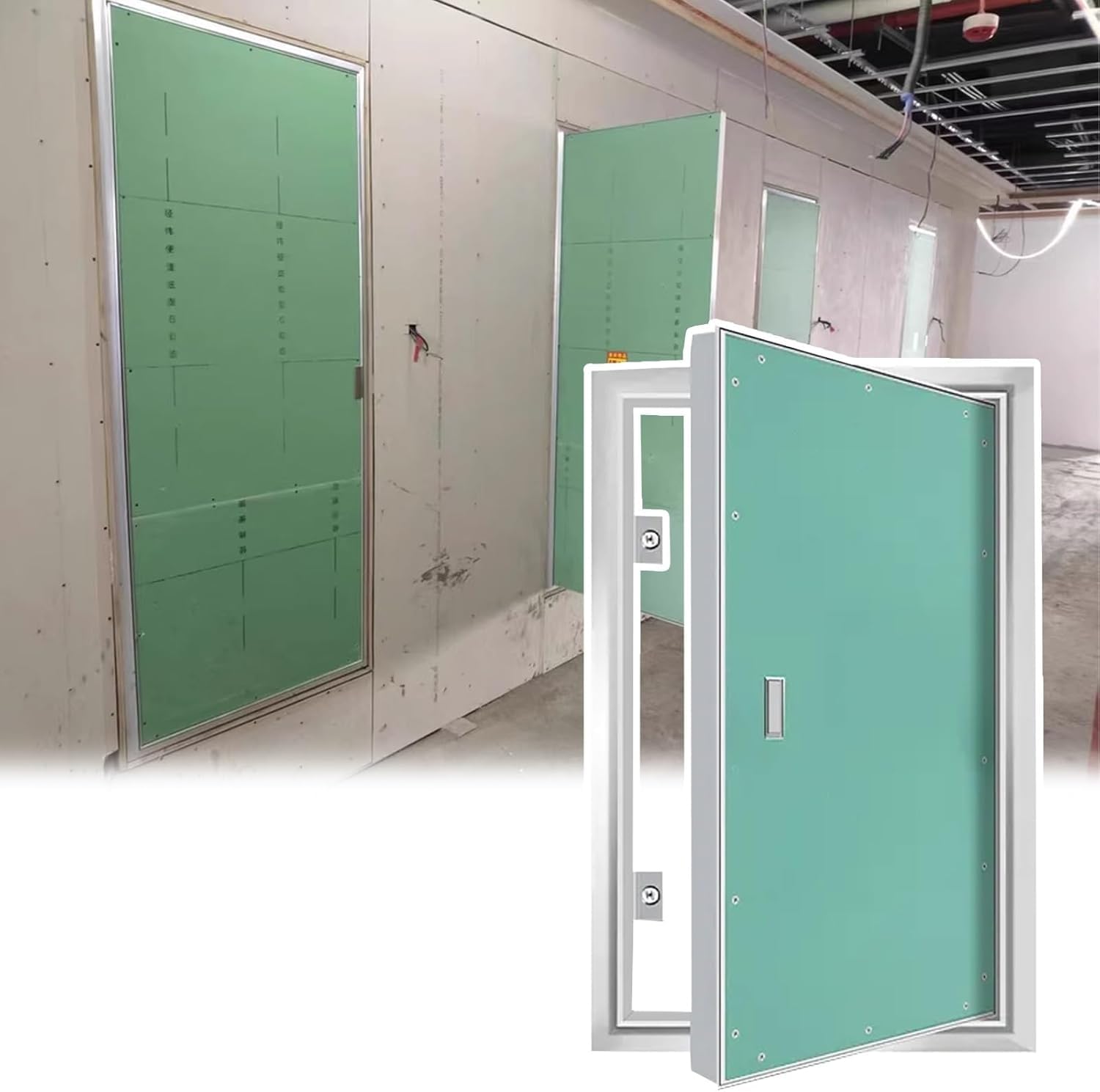 Wall & Hatch Access Panel – Drywall Access Panel - Durable Aluminum Inspection Hatch for Plumbing, Electrical, HVAC Service in Walls and Ceilings(16x16in/41x41cm)