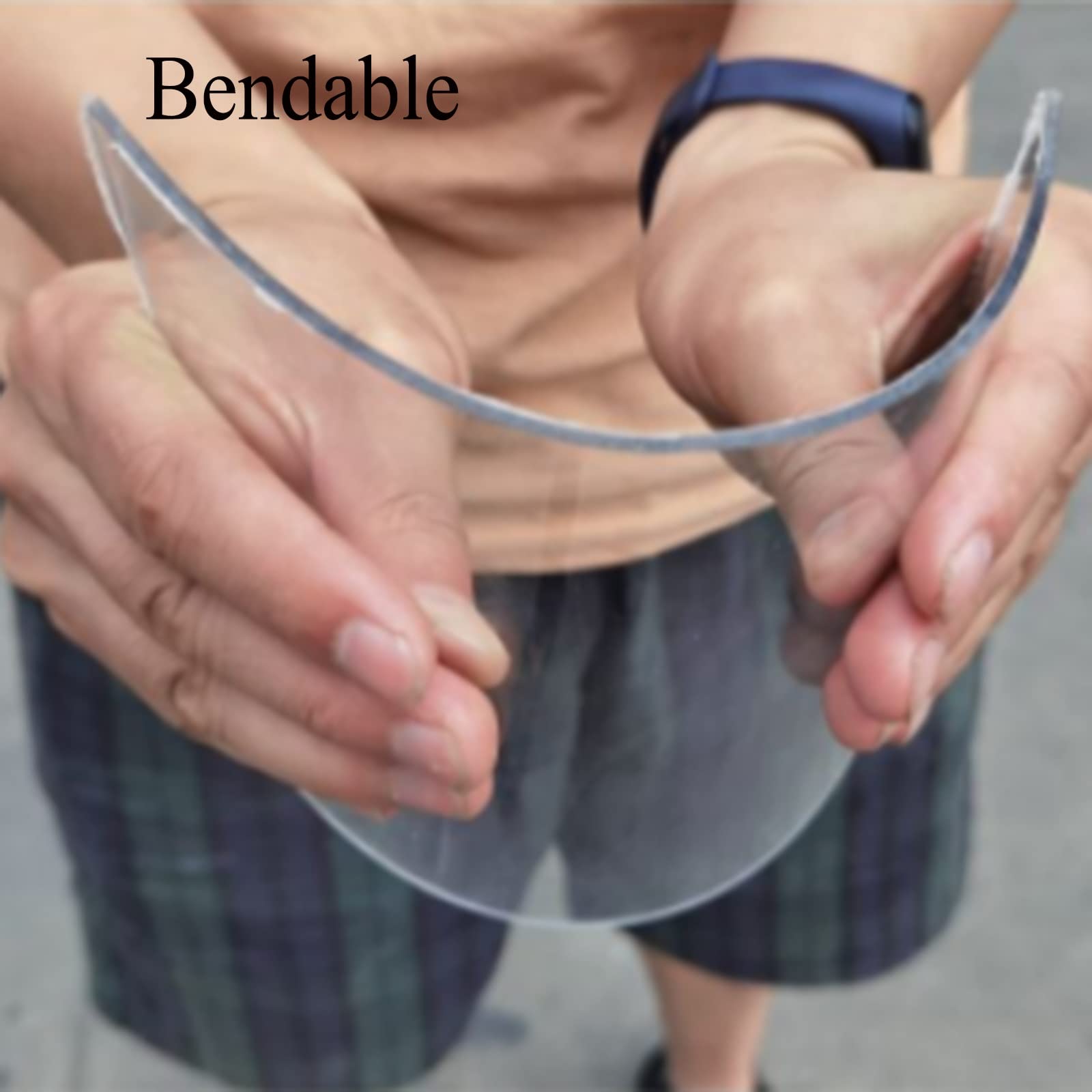 Hoja de techo de policarbonato de 2,3 mm, transparente, impermeable, aislante del calor, paneles para exteriores para terraza solárium, resistente a la lluvia