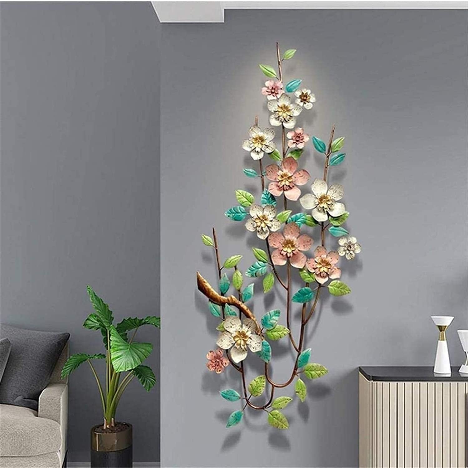 Bloemen metalen wanddecoratie Kopen? Het Beste Aanbod bij