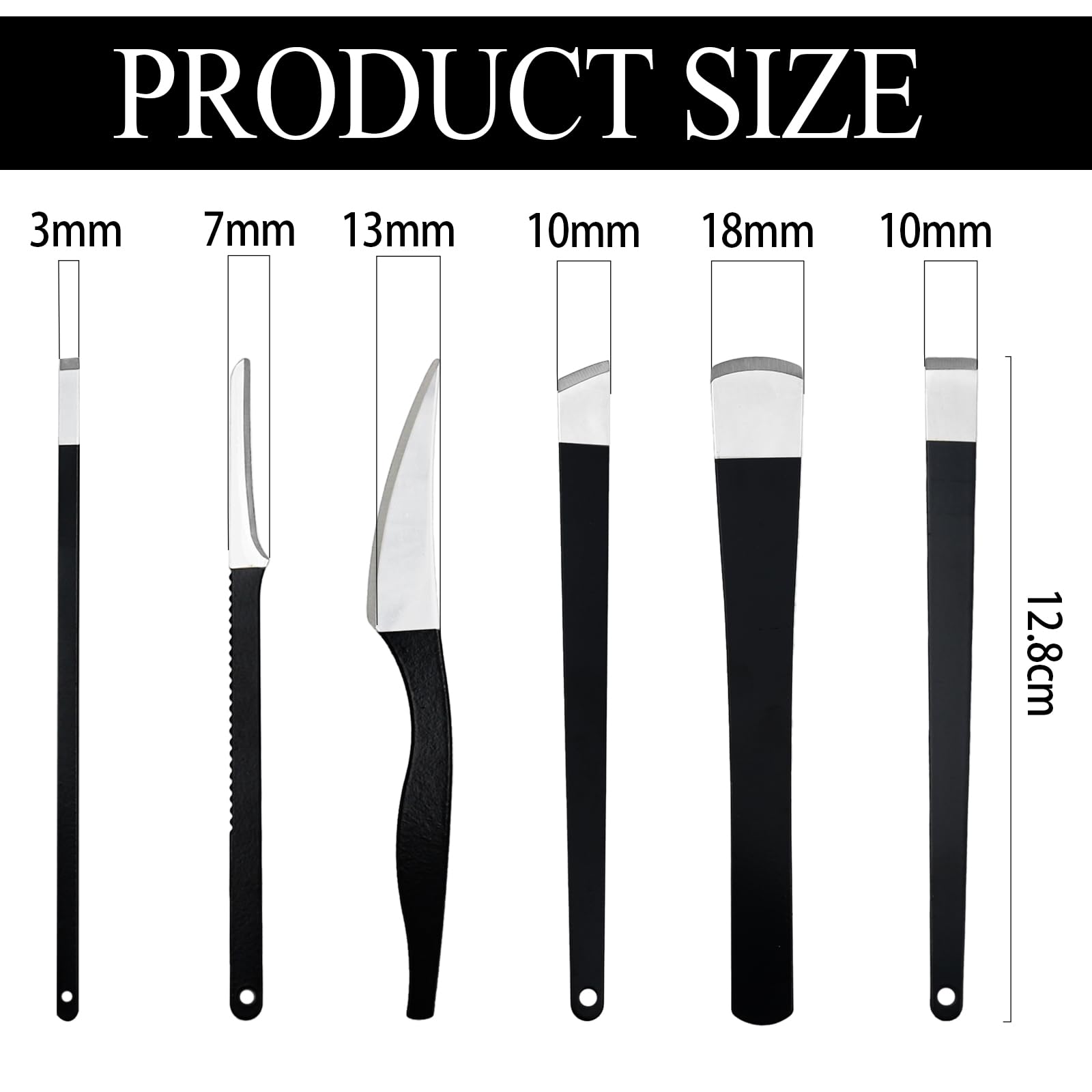 6 Piezas Set de Herramientas para Pedicura, Kit Tratamiento Uñas Encarnadas, Bisturi Podologo, Cuchillos de Pedicura Profesional, Removedor de Callos para Pies Piel Muerta Manicura Acero Inoxidable