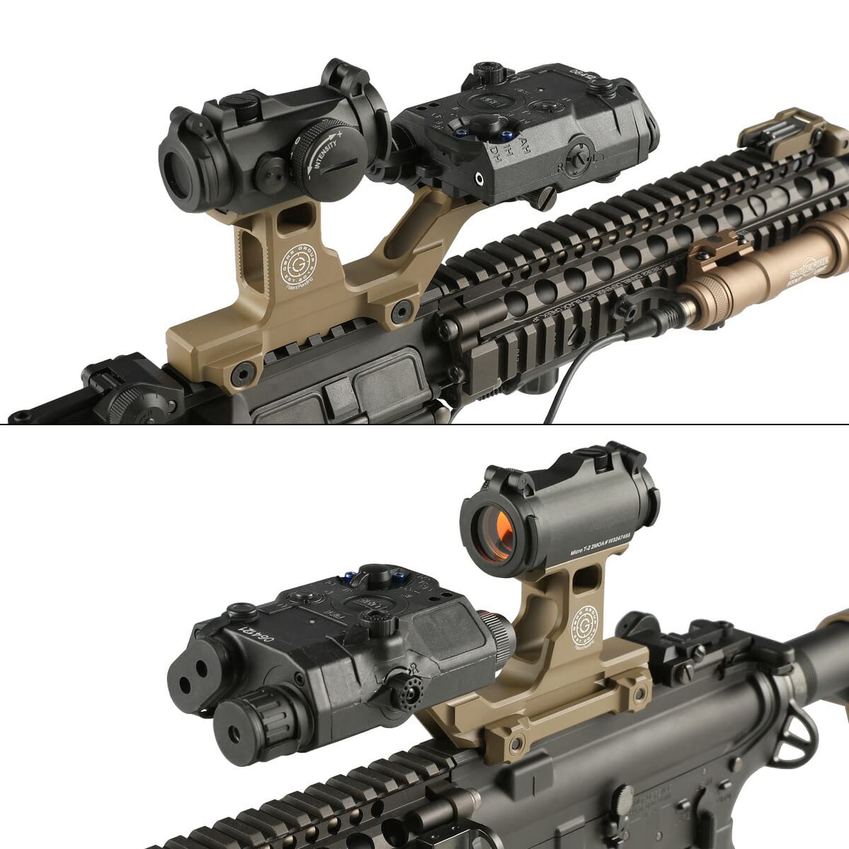 Amazon | GBRS HYDRAタイプ ヒドラマウント (T1/T2) FDE | モデルガン 