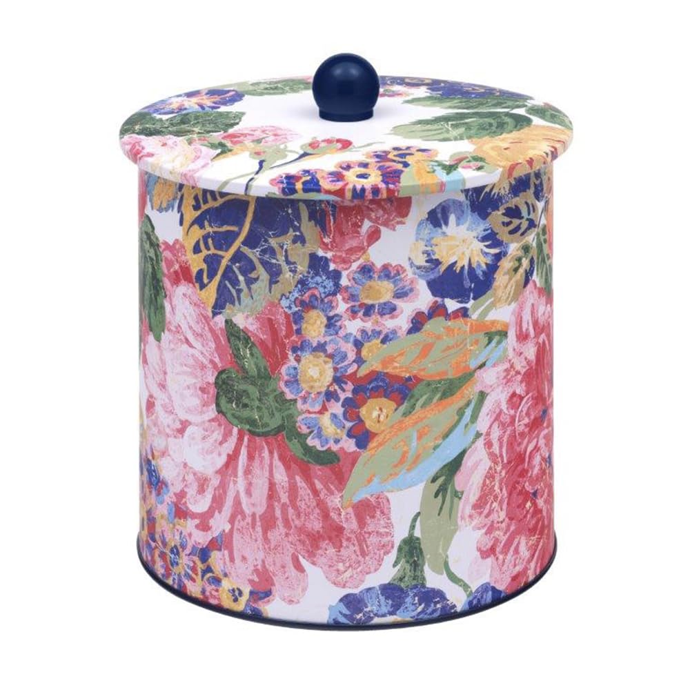 Sanderson Biscuit Barrel Very Rose & Peony Licensed Elite Tins
