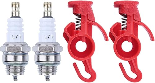 Fricgore Piezas de repuesto para 2 unids/lote Interruptor Bujía para Husquarna 435 430 Motosierra Motor Piezas 2 Tiempos Moto Sierra Gasolina