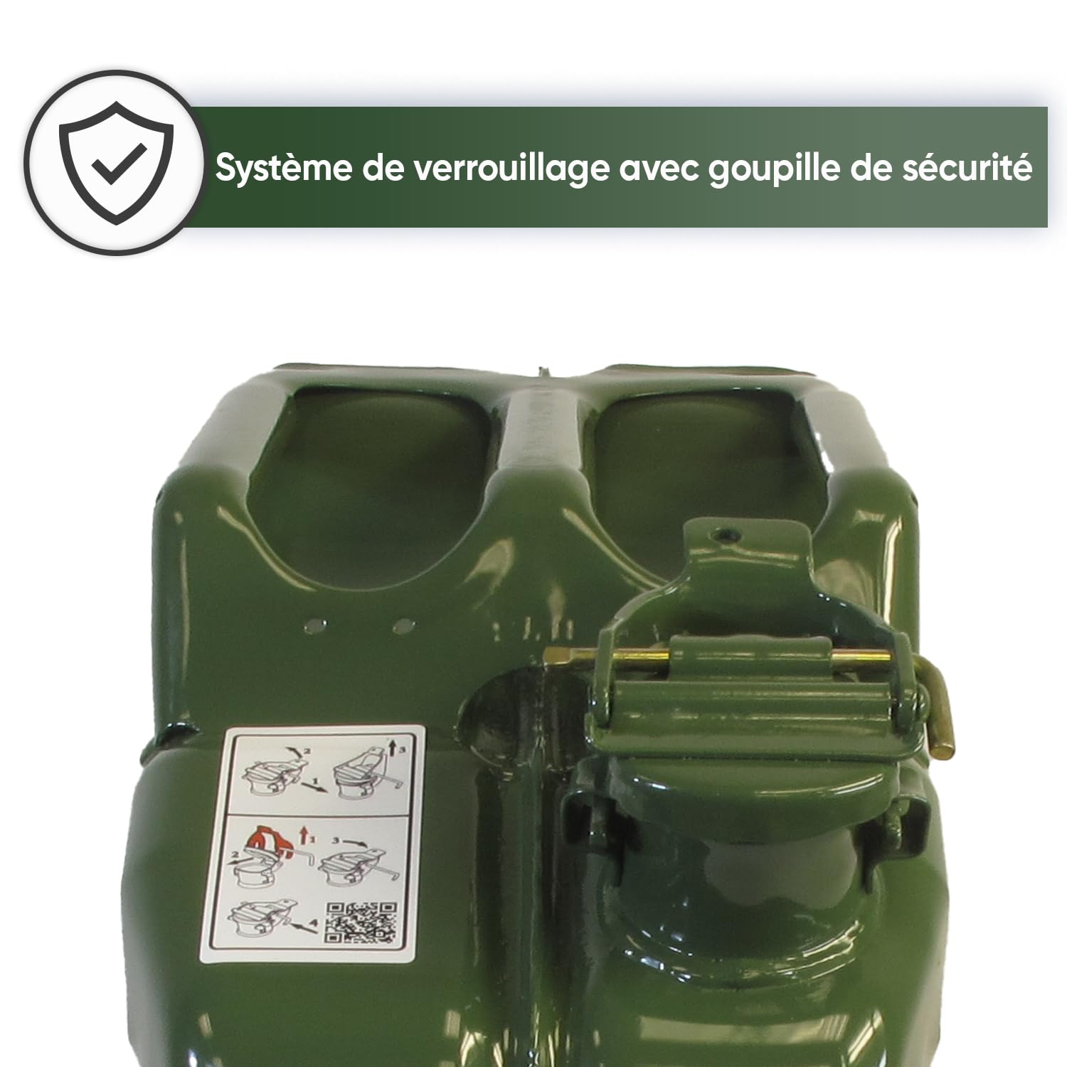WINCHMAX Jerry Can 20ltr Hoogwaardig 304 gepolijst roestvrij staal. Voor brandstof, benzine, diesel of water. Perfect voor racen, vliegtuigen of schepen. Standaard patroon
