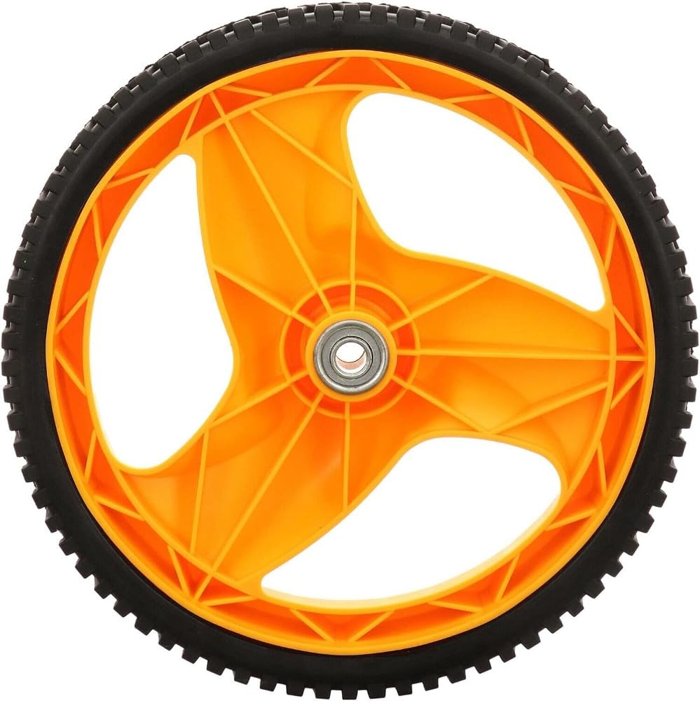 2 ruedas traseras para cortacésped de 293 mm compatibles con Husqvarn McCulloch 5324035-09 5324327-49 piezas de repuesto