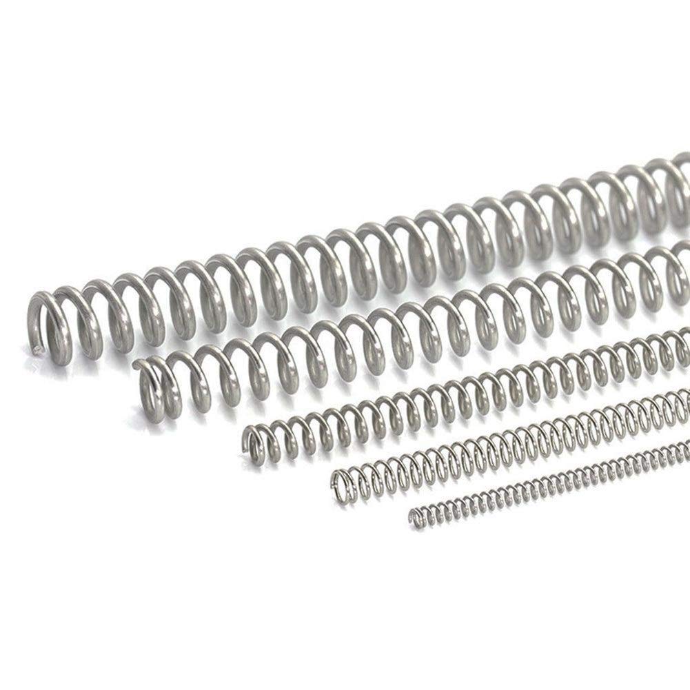 10 Pièces 304 Fil à Ressort En Acier Inoxydable Diamètre 0,5 Ressort De Compression En Forme De Y OD 3 4 5 Mm Longueur 5 10 15 20 25 30 35 40 45 50 Mm(10mm,3mm