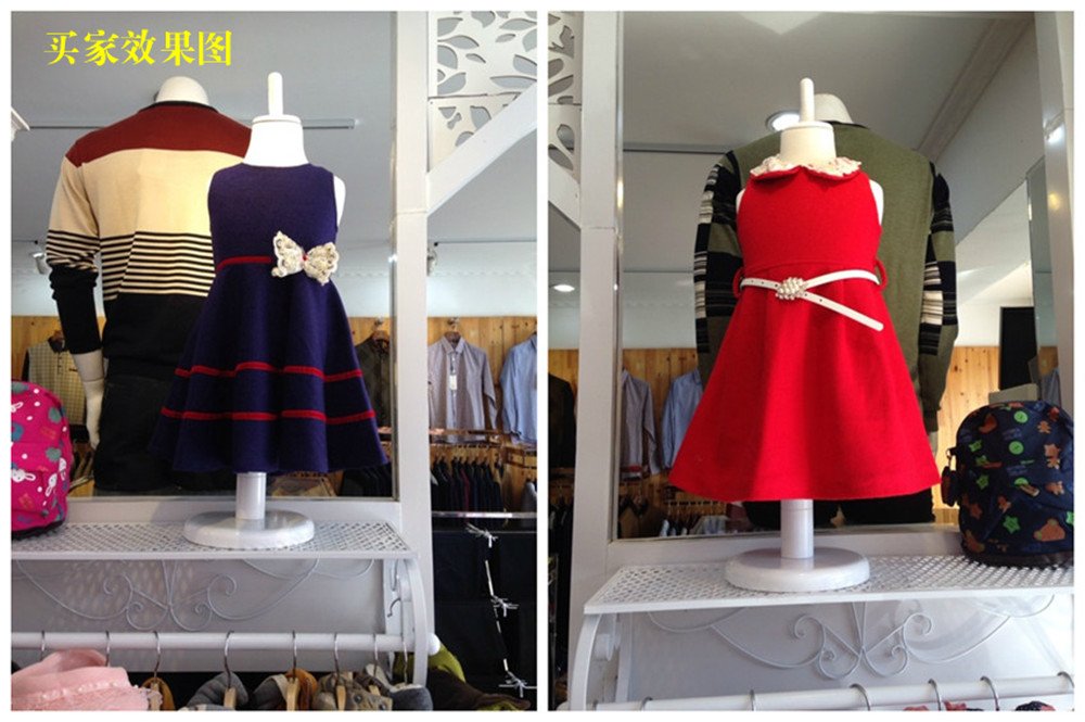 Buy BEIYANG Child Mannequin Torso Dress Form Display Stand Designer