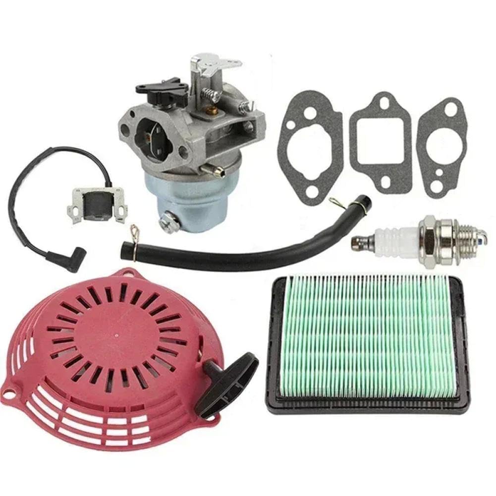 Kit De Carburador 16100-ZMO-804 116100-Z0L-853 Compatible Con Honda GCV135 GCV160 GC135 GC160 Incluye Arrancador Filtro De Aire Bujía