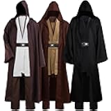 Tunic Costume Men's Tunic Hooded Robe Full Set Halloween Cosplay Costume Cloak Set