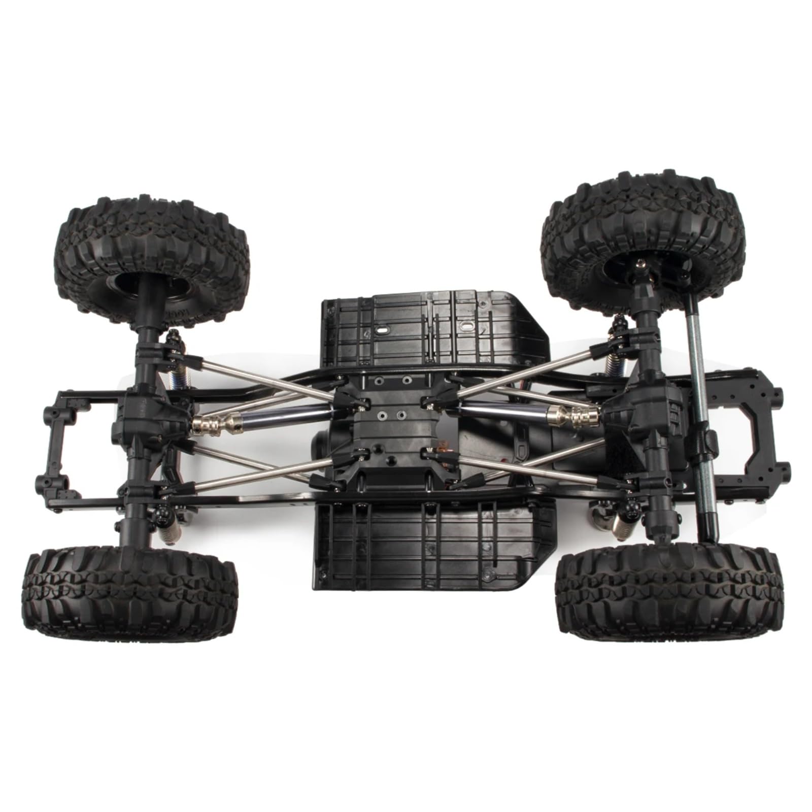 Pour SCX10 275WB D90 TF2 1/10 Kit De Biellettes De Direction En Acier Inoxydable Pour Châssis Empattement De 275 Mm Avec Embouts M4 Pour Chenille RC. Pièces Voiture RC