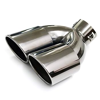 Amazon | プリウス 50系 マフラーカッター 下向き 2本出し 汎用