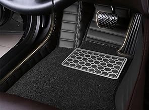 Premium 10D Car Floor Mat Full Set for BMW Ix1 (Long Wheel Base) || Custom Fitted Faux Leather Antiskid Car Floor Mats || 100% Waterproof and Washable || Color : (Full Black)