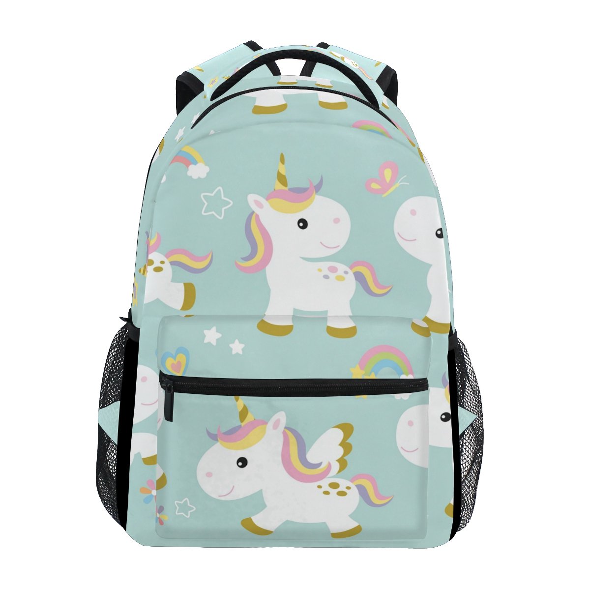 senya Cute Unicorn School Backpack for Boys Girls Bookbag Travel Bag One Size