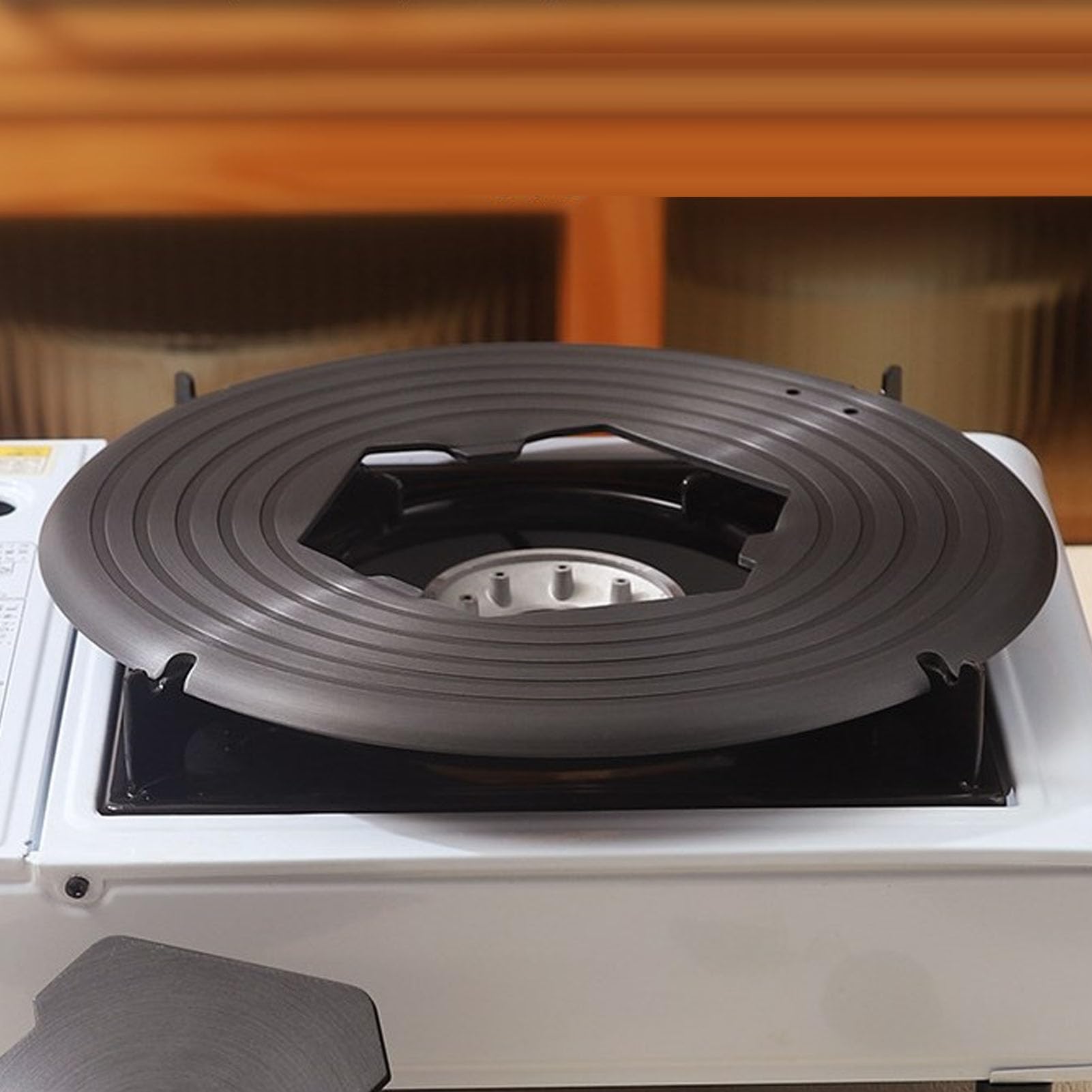 Gas Stove Heat Diffuser, Heat Conduction Plate with Detachable Handle, Defrosting Tray Fast Thawing Plate for Frozen Food, Flame Guard Stovetop