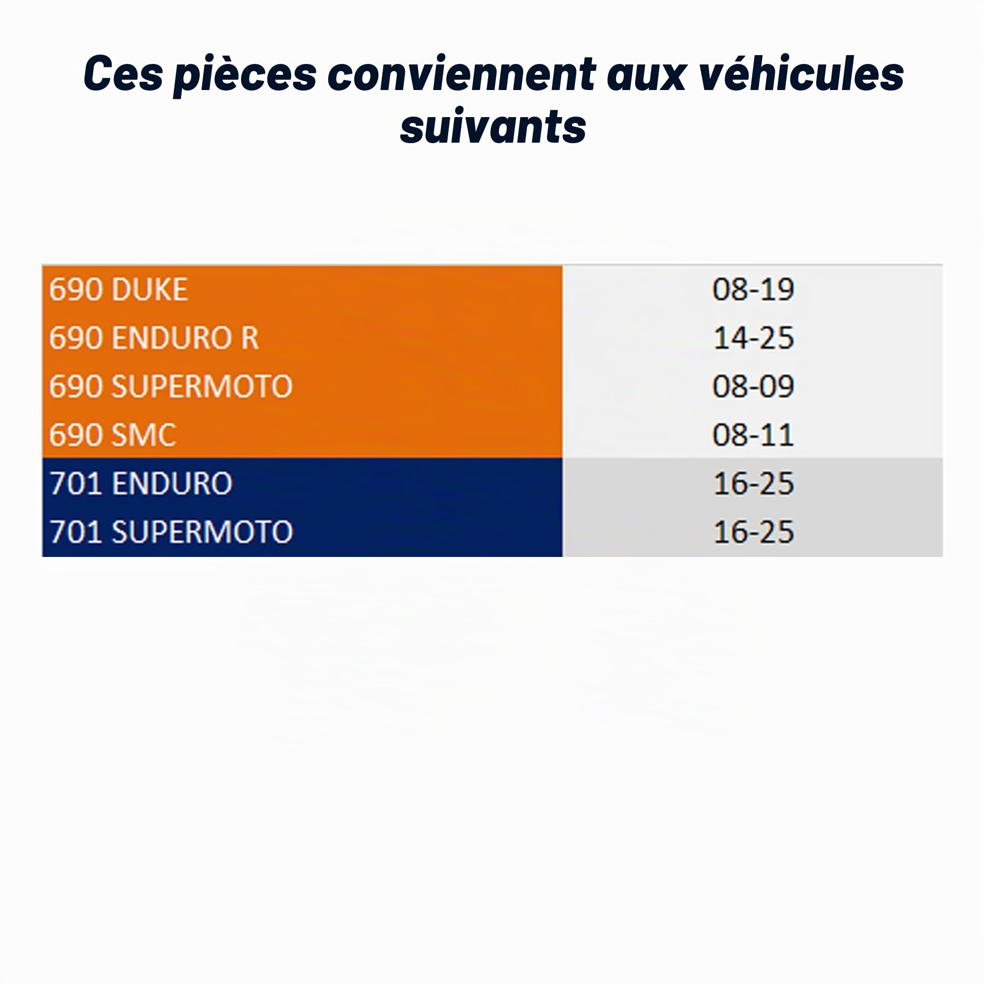 SCAR Sélecteur de vitesse anodisé Compatible avec Husqvarna 701 Enduro Supermoto 16-26 - Bleu
