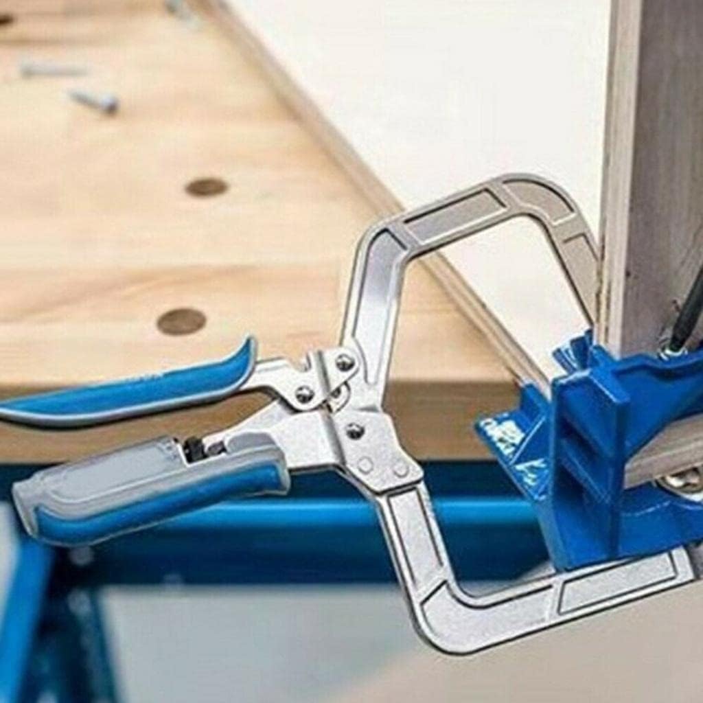 Alloy 90 Degree Corner Clamps Vertical Punch Locator Tools Clamp Fixator