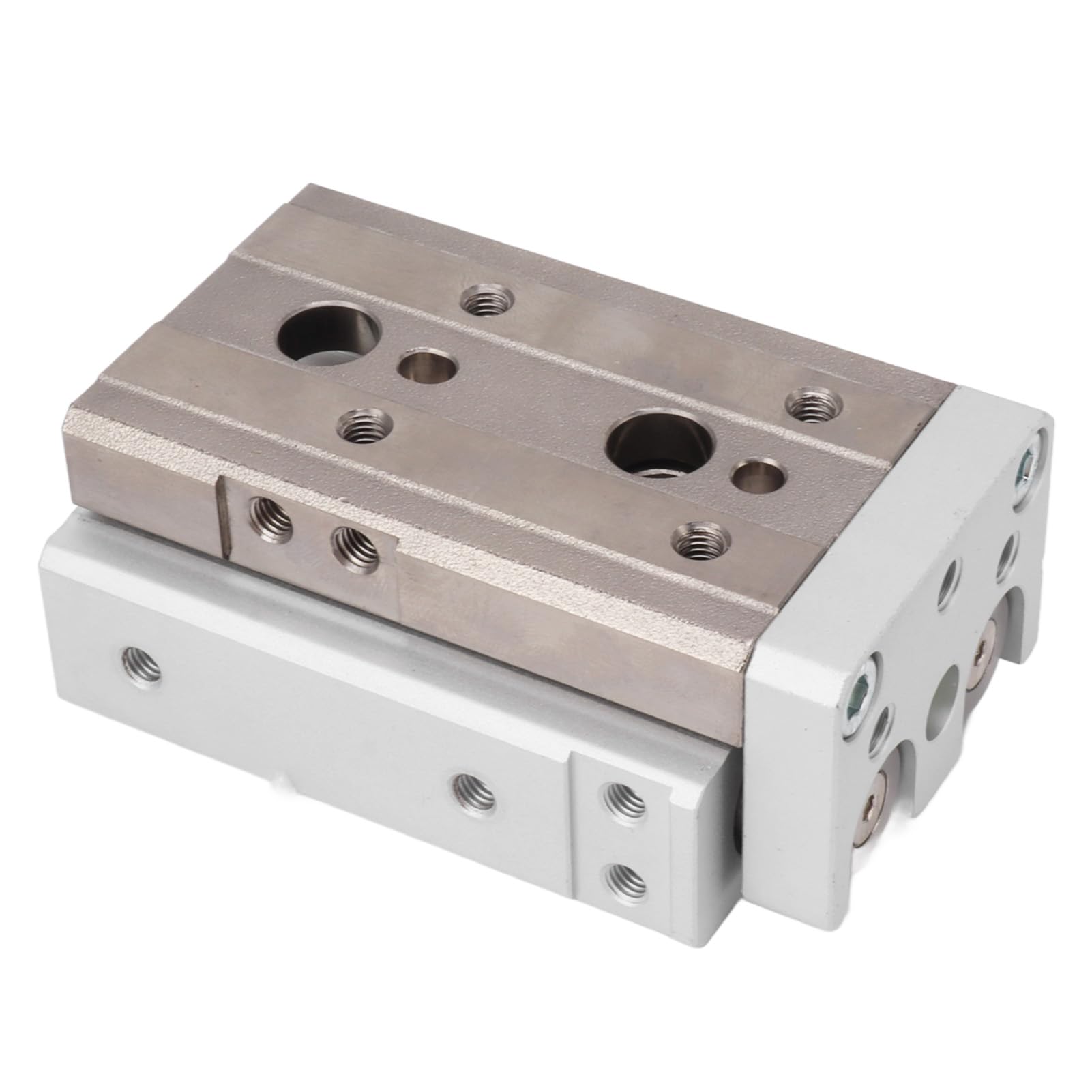 Cilindro de Aire Neumático, Cilindro Neumático de Aluminio, Cilindro Neumático de Doble Efecto Aleación Tipo SMC Varilla de Doble Eje Cilindro de Aire Preciso de Doble Efecto