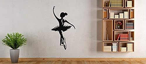 Ballet - Dance - Ballet Tutu - Pointe Shoes - Ballet School Wall Decal Window Sticker ad 2549