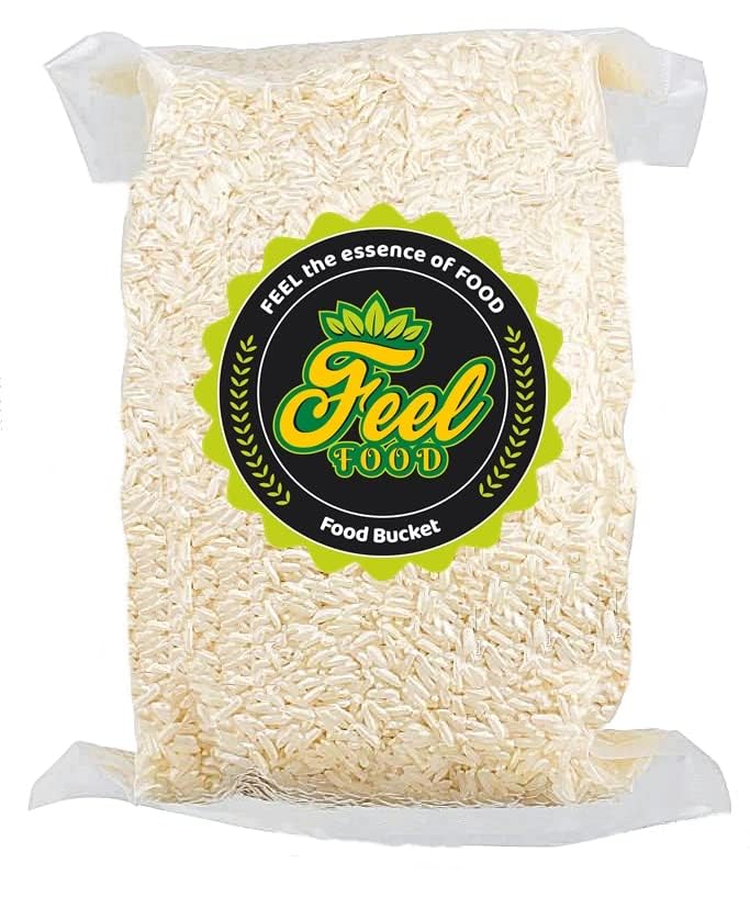 Feelfood Thai Jasmine Rice, 400g(Vacuum pack), All Natural, Easy to Cook, Floral Fragrance, Aromatic And Delicious