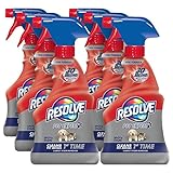 Resolve Pet Carpet Spot & Stain Remover, 96 fl oz (6 Bottles x 16 oz), Carpet Cleaner