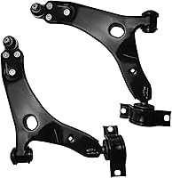 Vista 1596 de Detroit Axle - Kit de suspensión frontal de 8 piezas para Dodge Journey 2009-2015, 2 brazos de control inferiores, 2 rótulas, 2 varillas