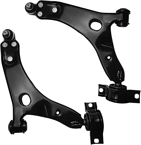 Miniatura 1565 de Detroit Axle - Kit de brazos de control de extremo delantero RWD para Dodge Ram 03-06 2500 3500, 2 brazos de control superior con rótula 2 varillas