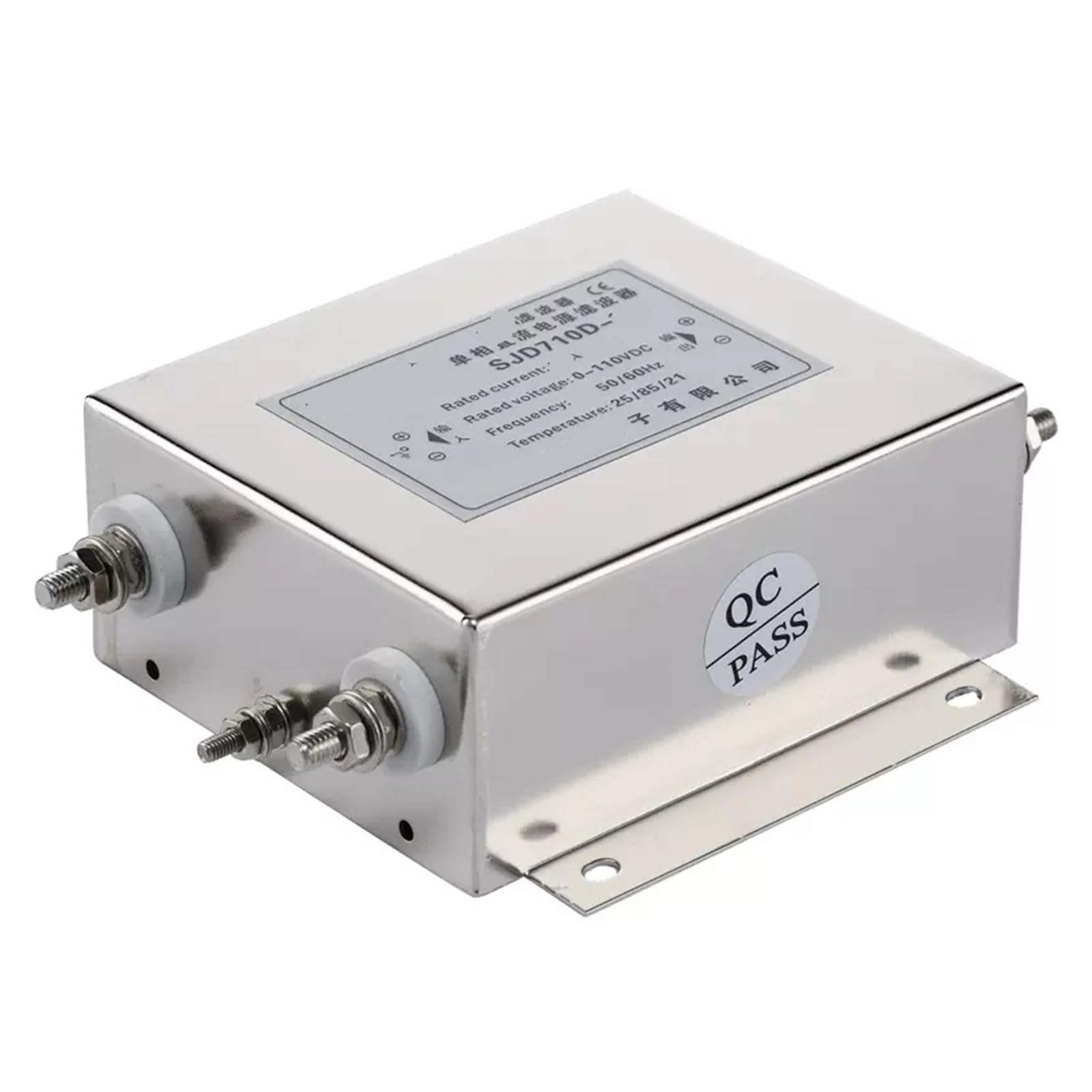 CAAUYXZW SJD710D-3A 6A 10A 15A 30A three-section bolt interface DC power filter(SJD710D-30A Bolt interface)