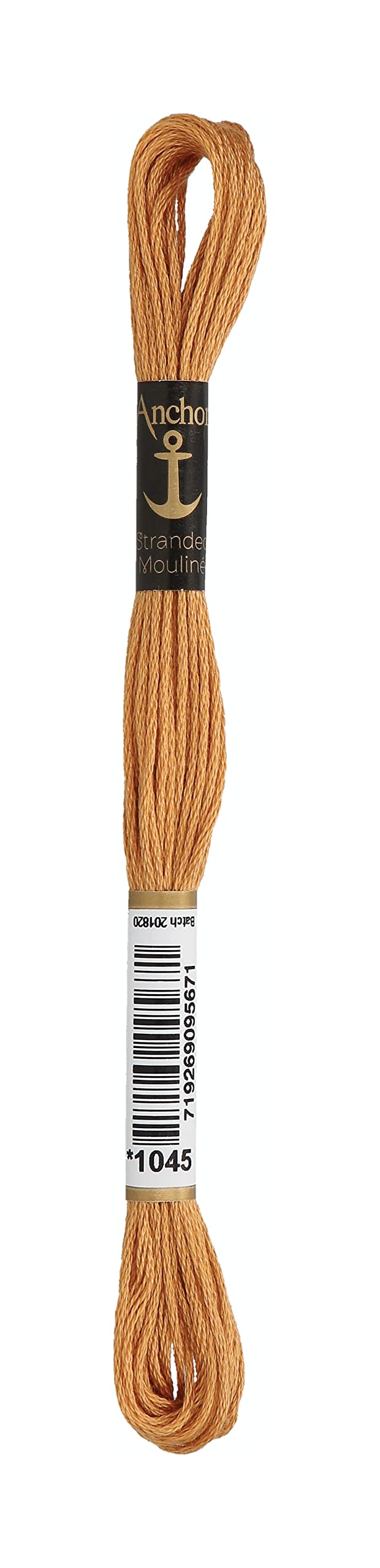 Anchor Six Strand Embroidery Floss 8.75 Yards-Toast Light 12 per box