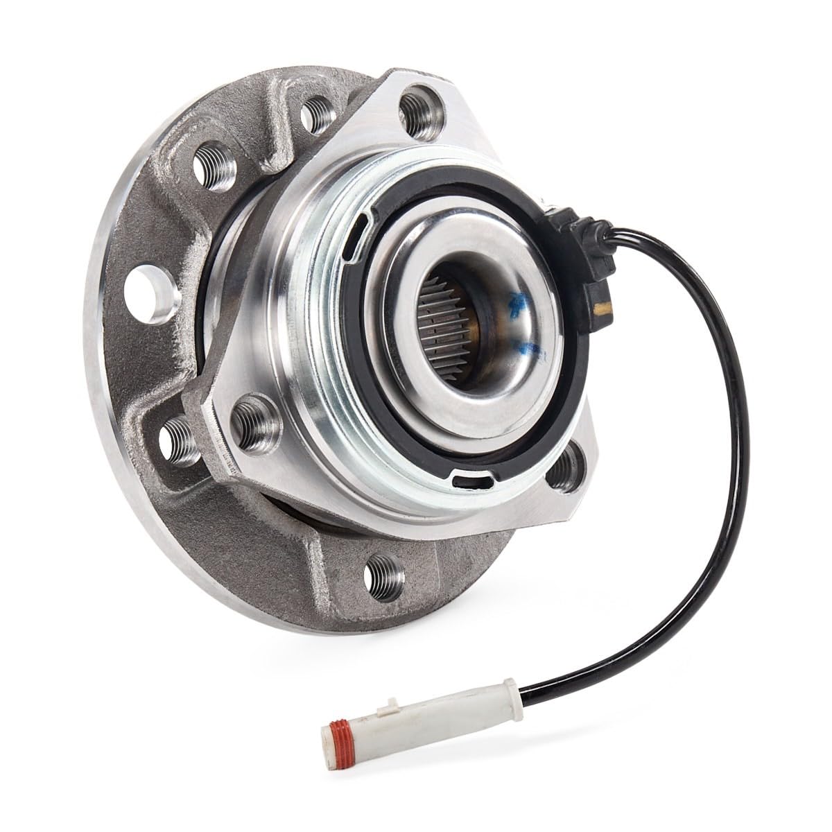 RIDEX 654W0060 Kit de roulement de roue des deux côtés de l'Avant avec capteur ABS intégré avec vis/boulons Compatible avec OPEL Zafira B A05