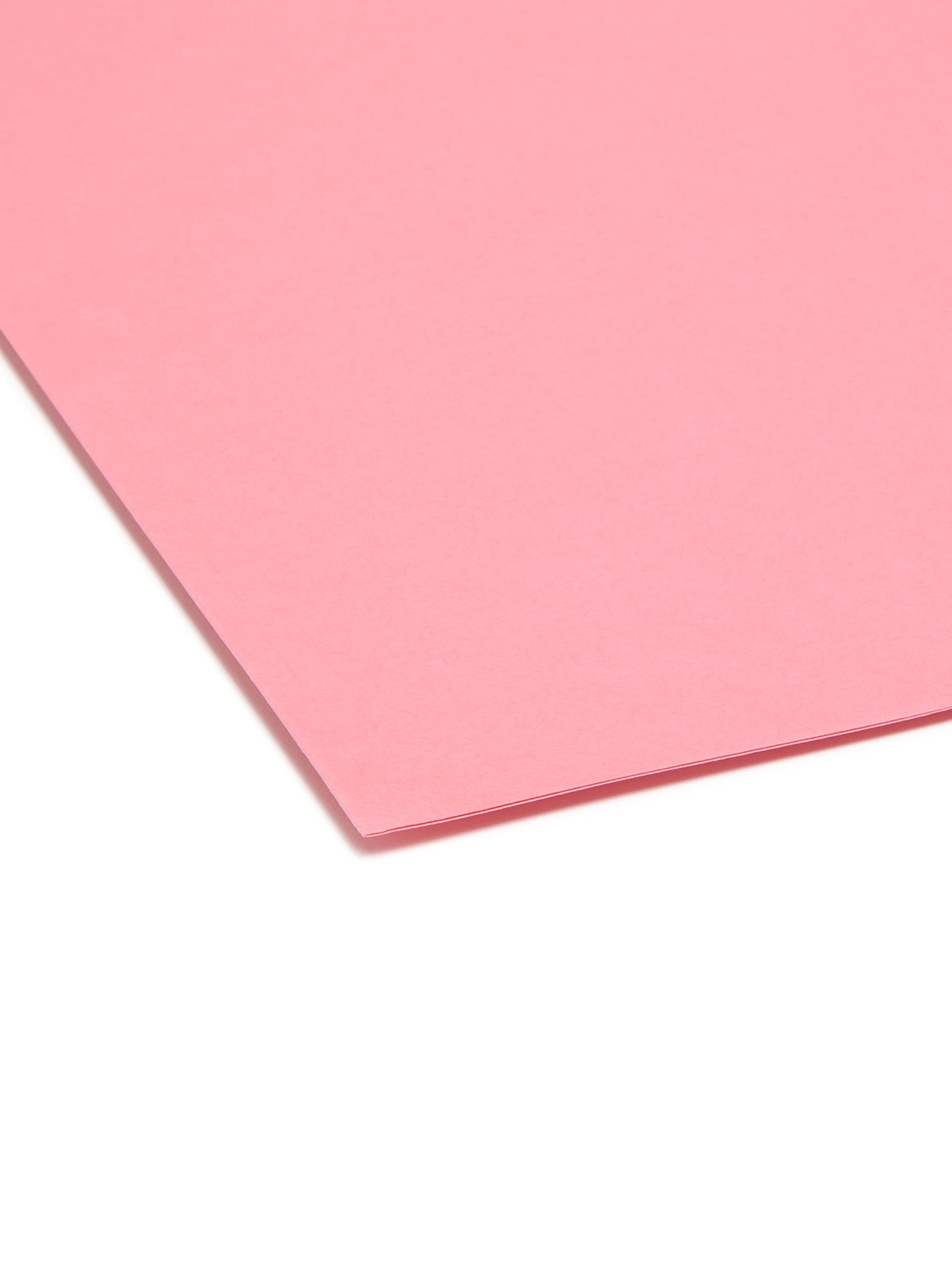 Smead SuperTab File Folder, Oversized 1/3-Cut Tab, Letter Size, Dark Pink, 12 per Pack (11819) - Image 4