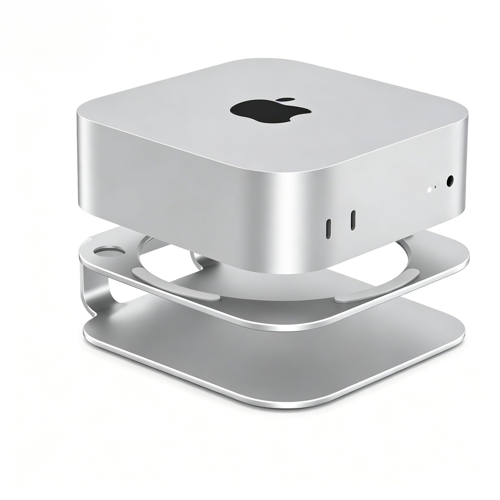 Amazon.co.jp: GEWOKLIY Mac mini M4スタンド アルミマウント 2024 Mac