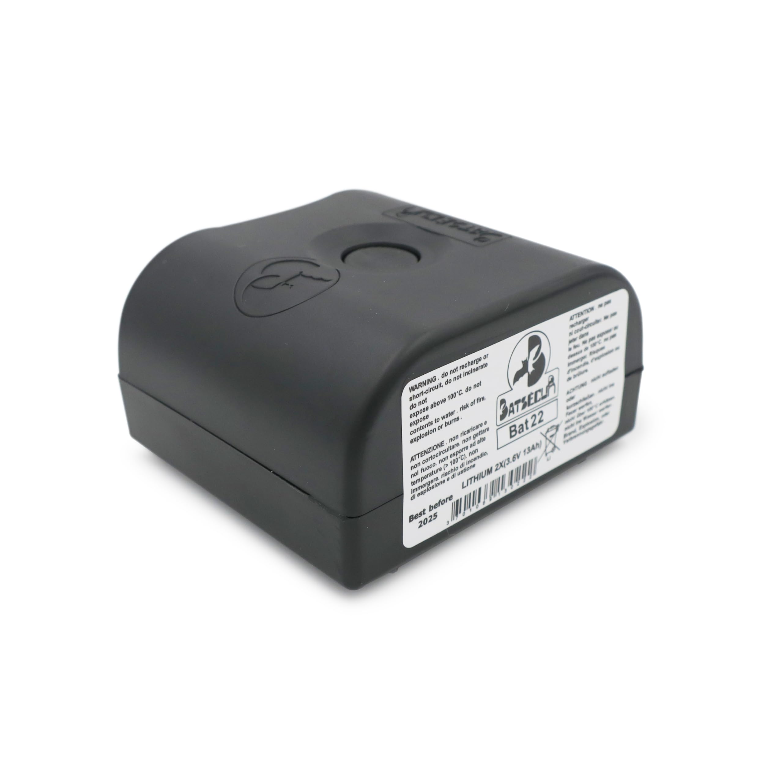 Batteria Allarme BAT22 Compatibile BATLi22 DAITEM HAGER - 2 x 3.6V 13Ah Li-SOCl2