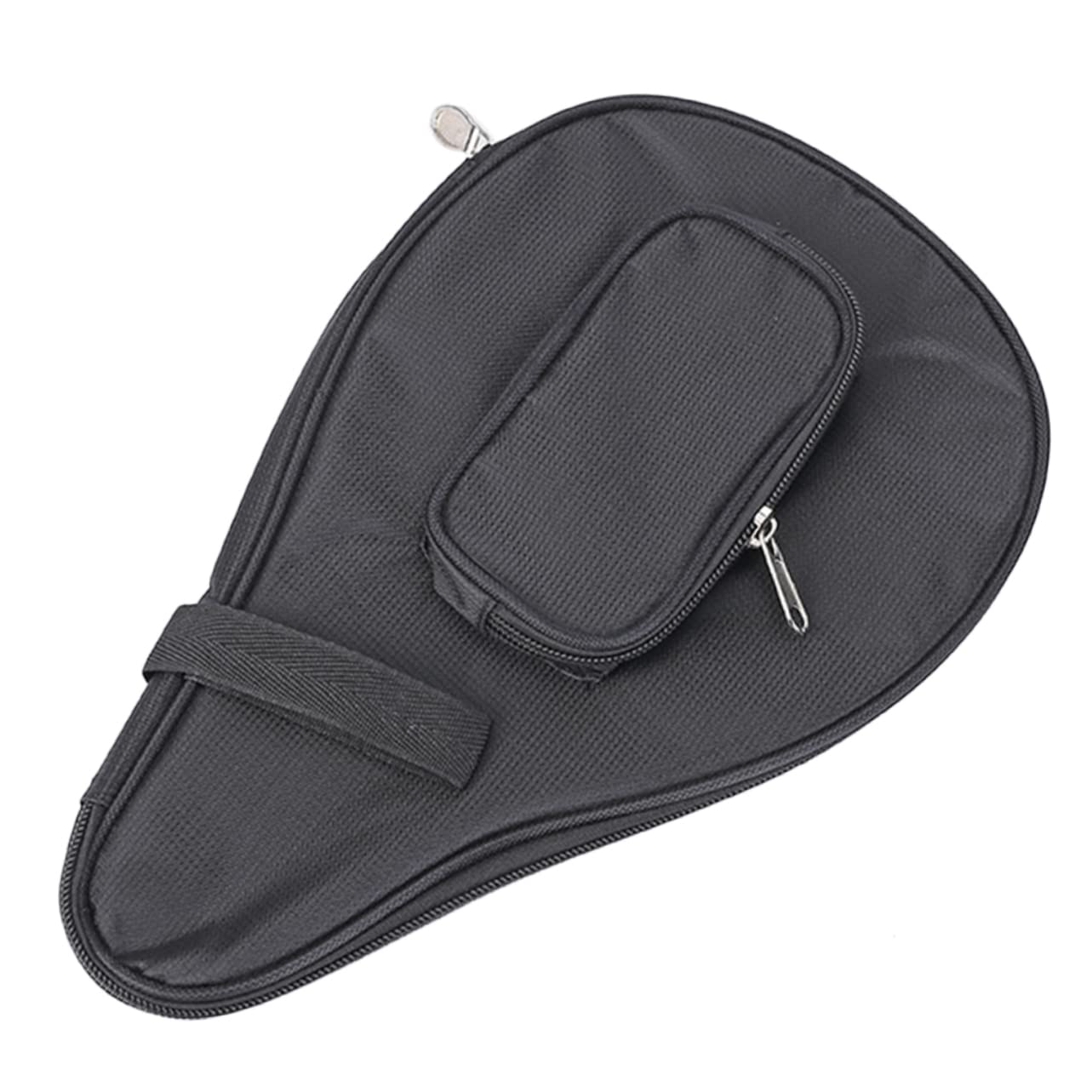 Toyvian Tischtennistasche Tennisschläger mit Tasche Fall Kopf Tennistasche Bag-Pong Zubehör Tischtennisausrüstungstaschen schützender Aufbewahrungskoffer Paddel Ärmel Oxford-Stoff Schwarz