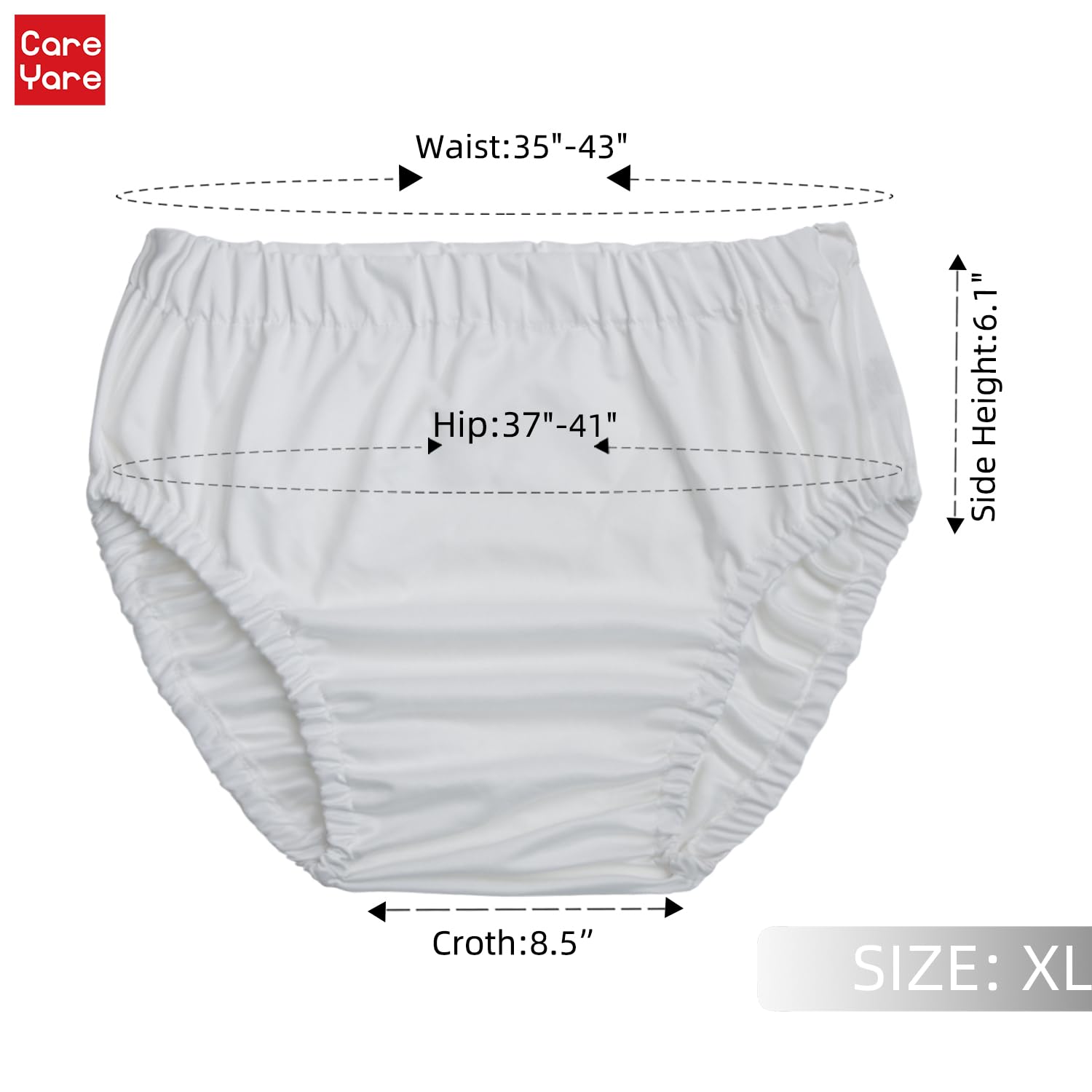 Amazon.com: Care Yare Adult Diaper Cover Leakrproof Rubber