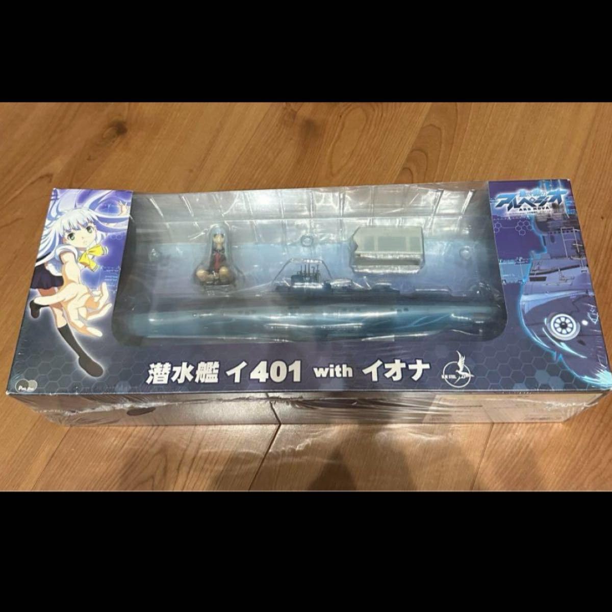 Amazon.co.jp: 蒼き鋼のアルペジオ 潜水艦 イ401 with イオナ完成品 