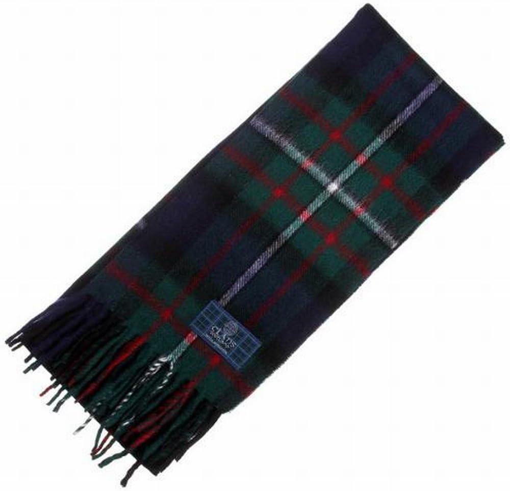 The Scotland Kilt Company Ferguson Modern Tartan Scarf - Scottish Wool Clan Scarves