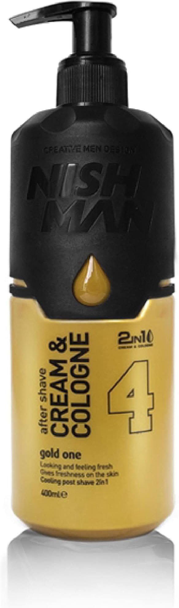nishmanCream & Cologne 2In1 New Gold One 04 400 ml