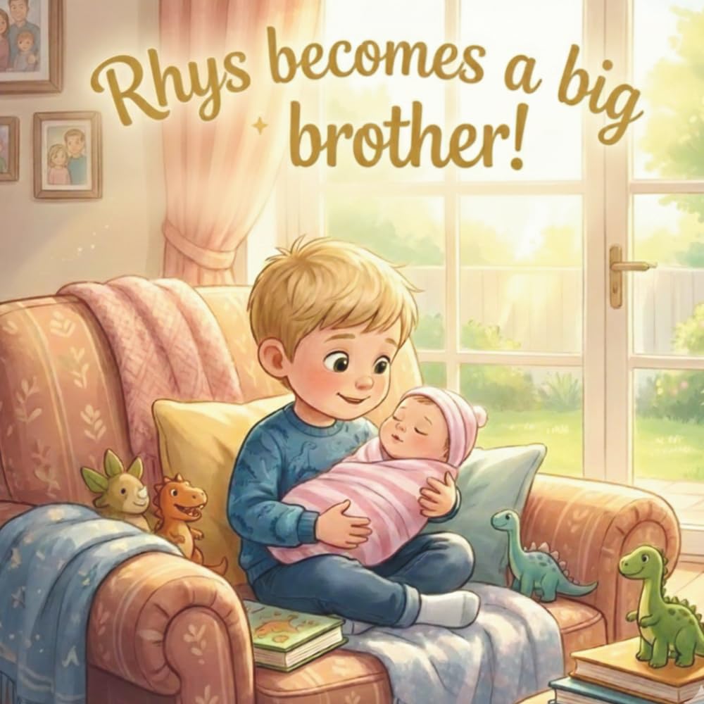 Rhys becomes a big brother!