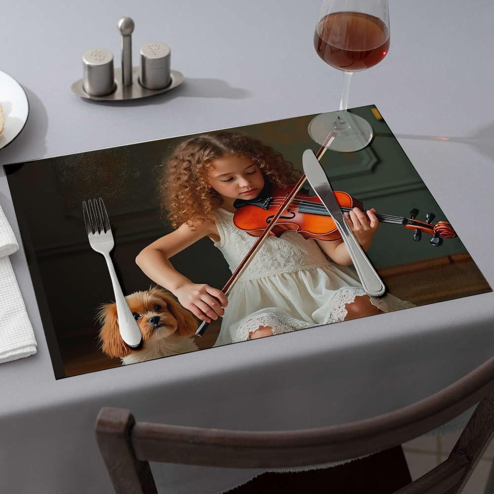 Sets de table de Pâques en lot de 6 pour créer une ambiance conviviale lors du repas dominical