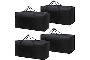 Silkfly Jumbo 4 Pack Patio Cushion Storage Bags