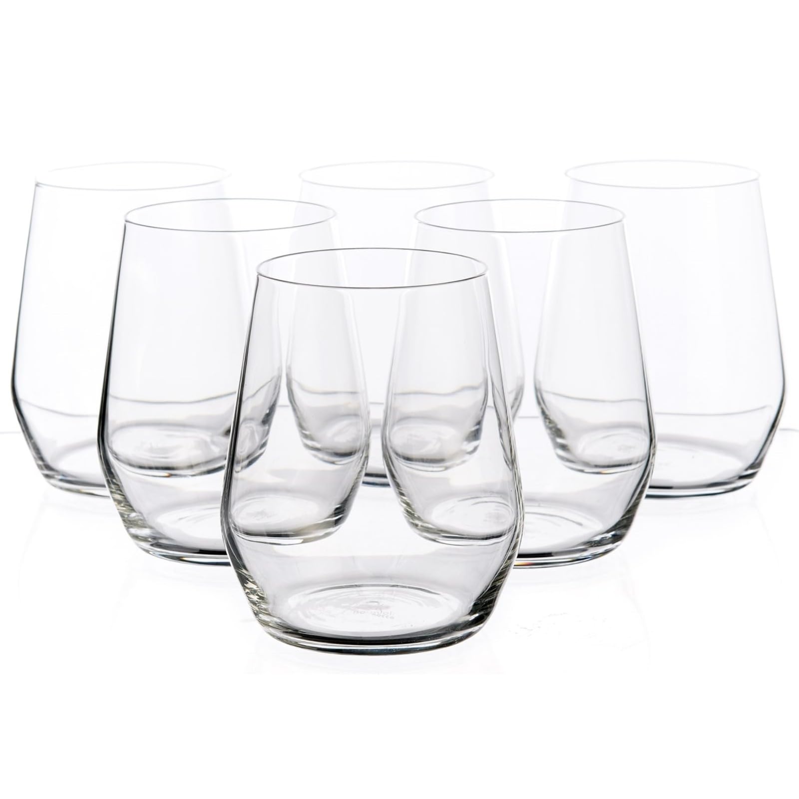 Bormioli Rocco Transparent 1330837 1X Electra Single Glass Pack, 38 Cl