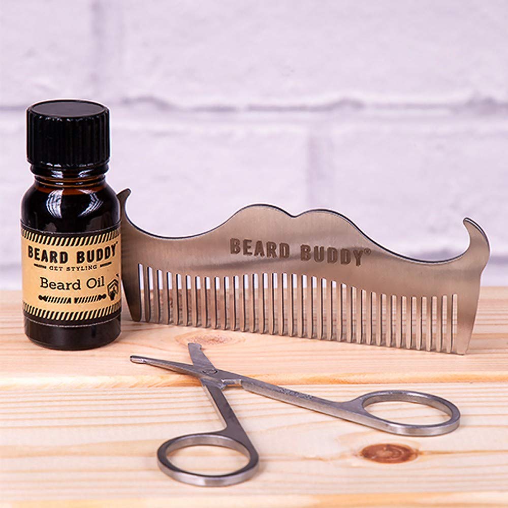 Beard Buddy Styling Kit - Great Grooming Kit for Men