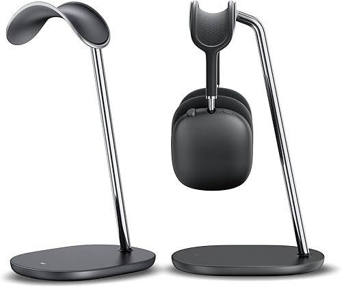 BENKS Soporte para auriculares para AirPods Max, Beats, Bose, Sony, Senheiser - Soporte para auriculares de escritorio, accesorios de juegos,