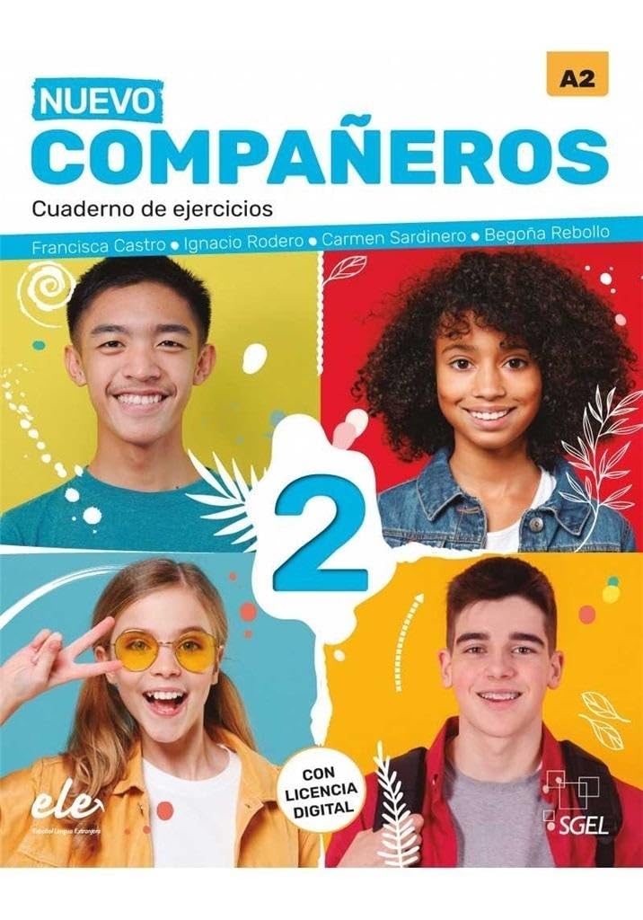 Nuevo Compañeros 2 - Cuaderno de ejercicios + licencia digital. A2