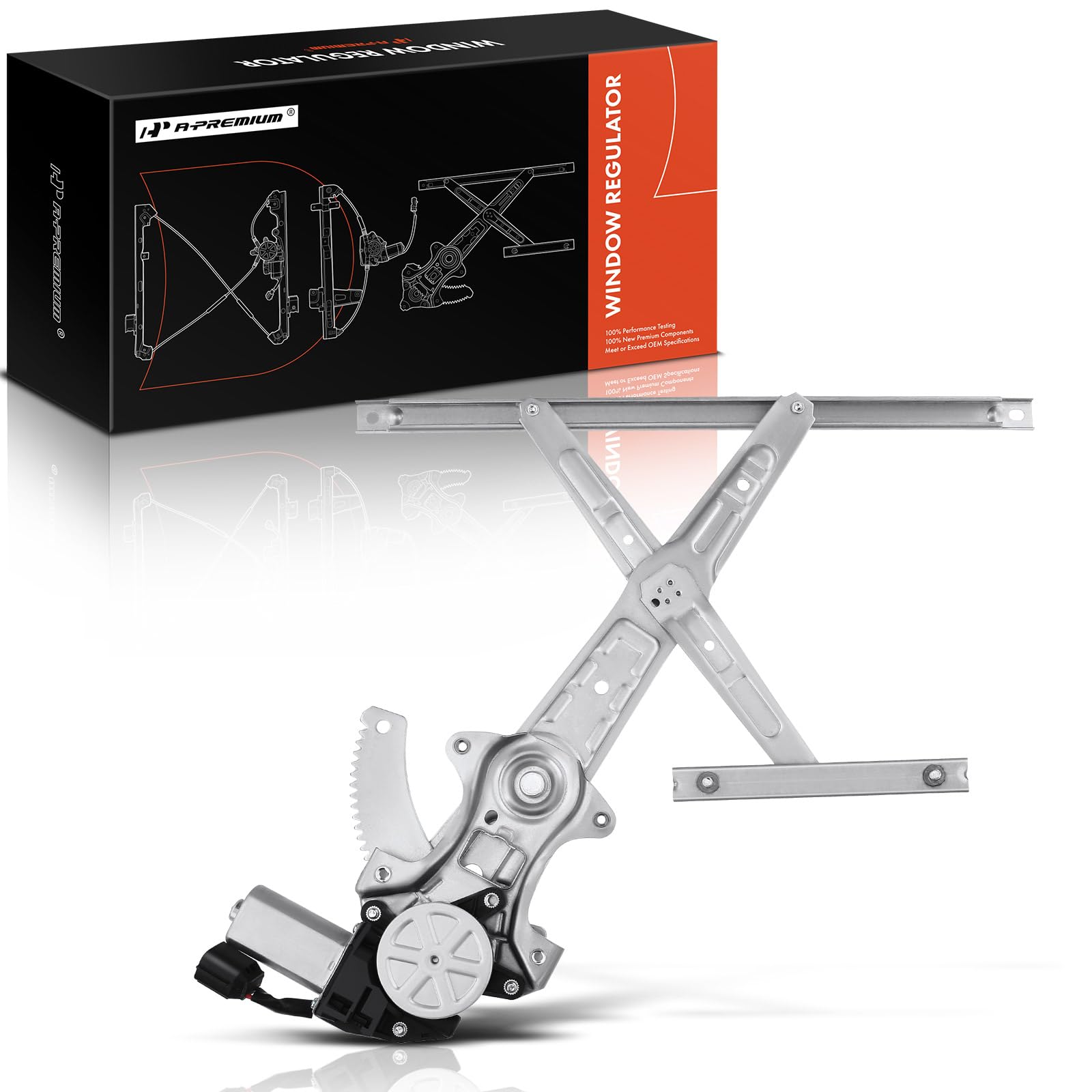 Photo 1 of A-Premium Power Window Regulator with Motor Compatible with Nissan Altima 2013-2018 Sedan Rear Right Passenger Side