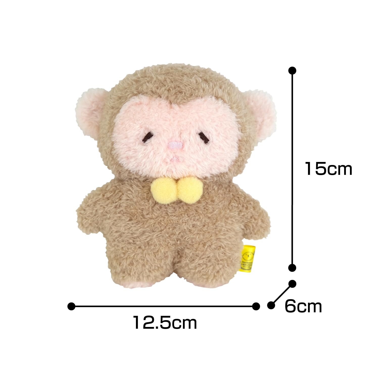 Amazon.co.jp: サンレモン ふわふわたっとん S にほんざる 12.5×6×15cm
