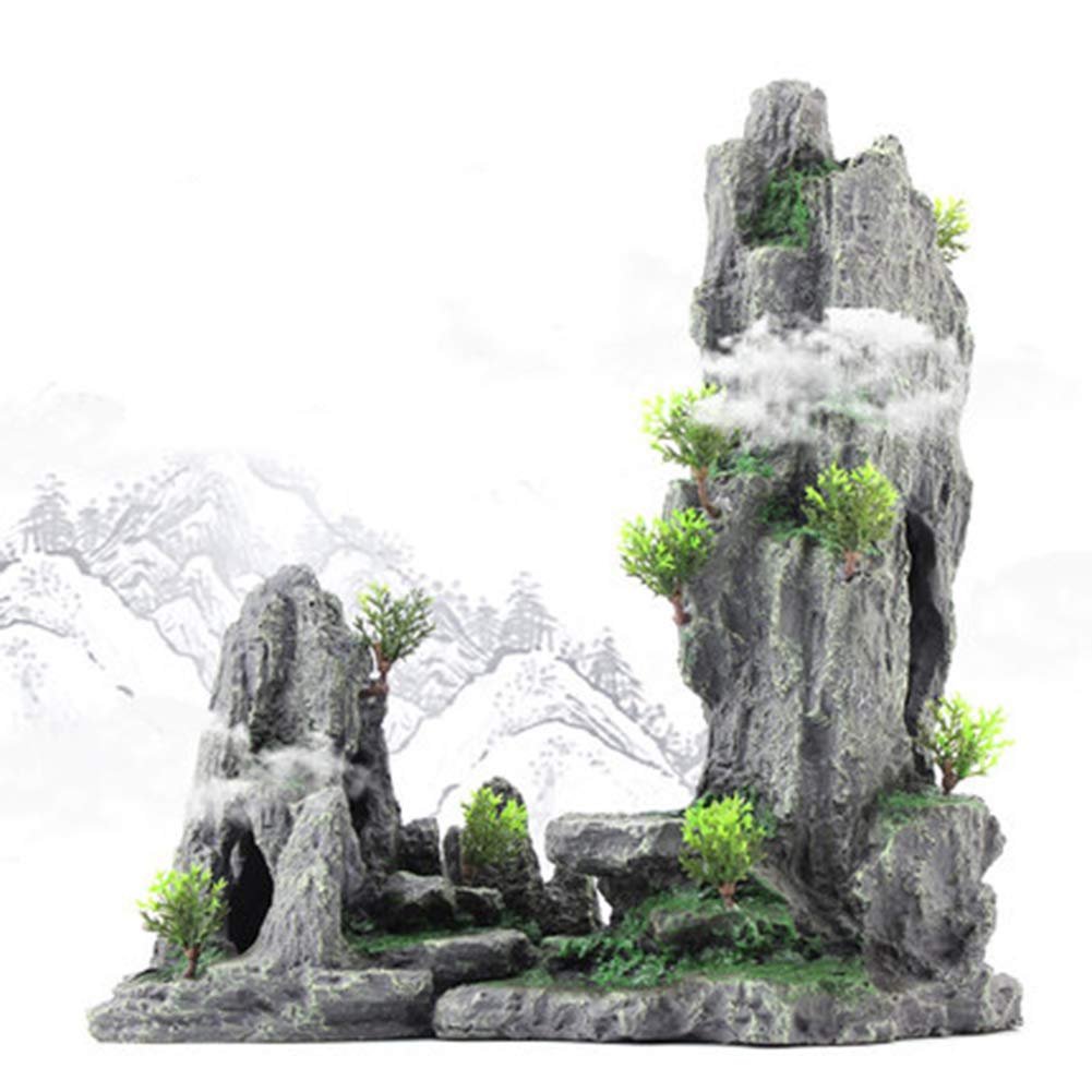 Dekoracje gadów do wystroju siedliska terrarium Ozdoba do akwarium(Style3)
