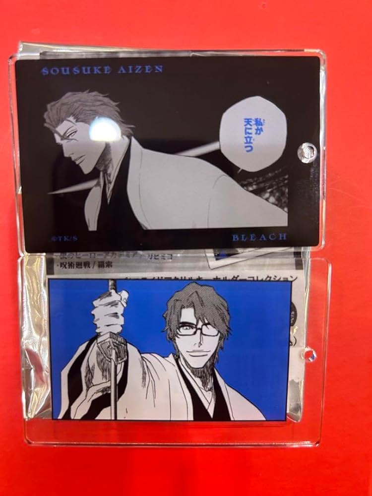 BLEACH 藍染惣右介 アクリルスタンド　キーホルダー TVアニメ『BLEACH 千年血戦篇』POPUPSHOP ミニキャラキーホルダー 藍染