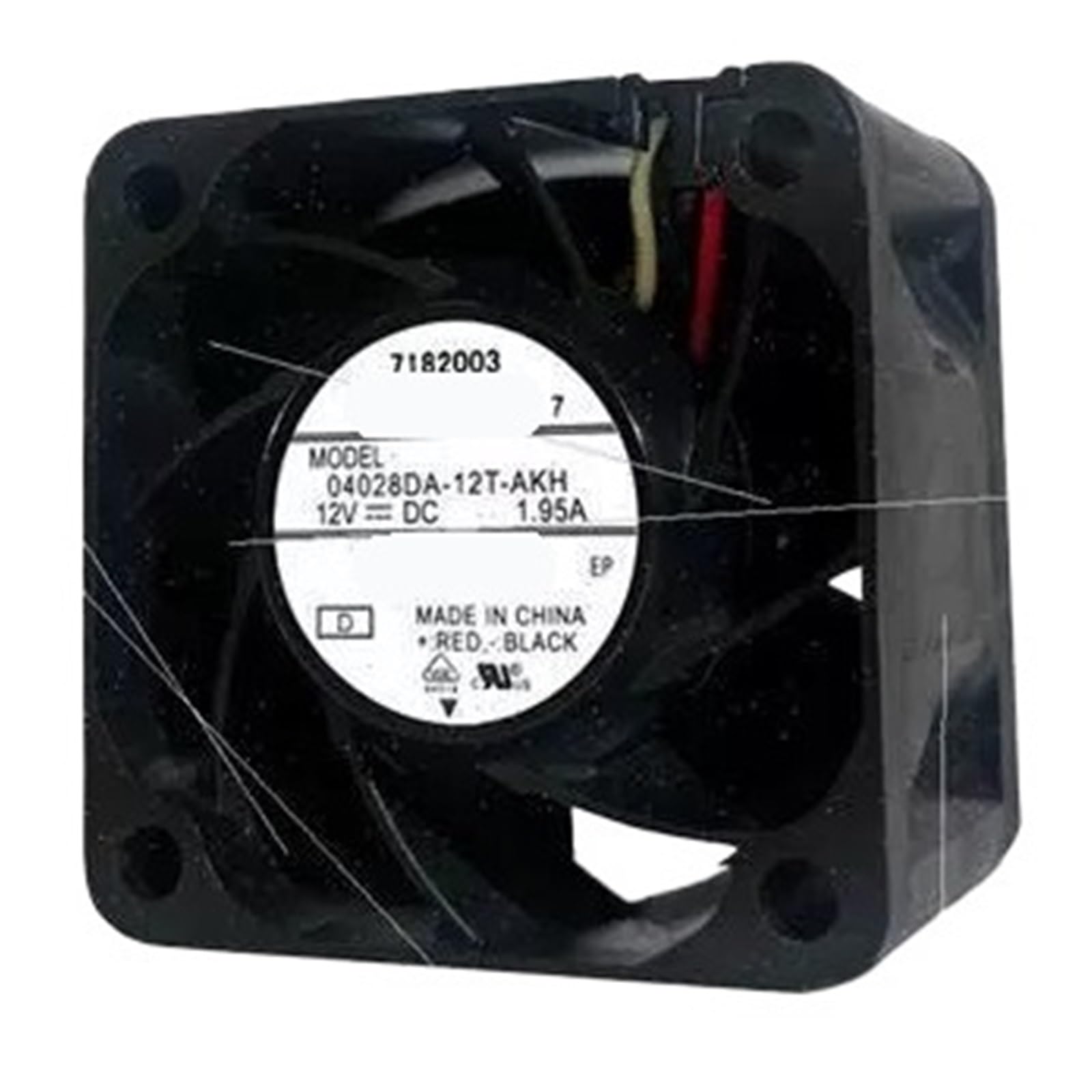 Ventilateur de Refroidissement 04028DA-12T-AKH 12 V 4 cm 1,95 A pour serveurs