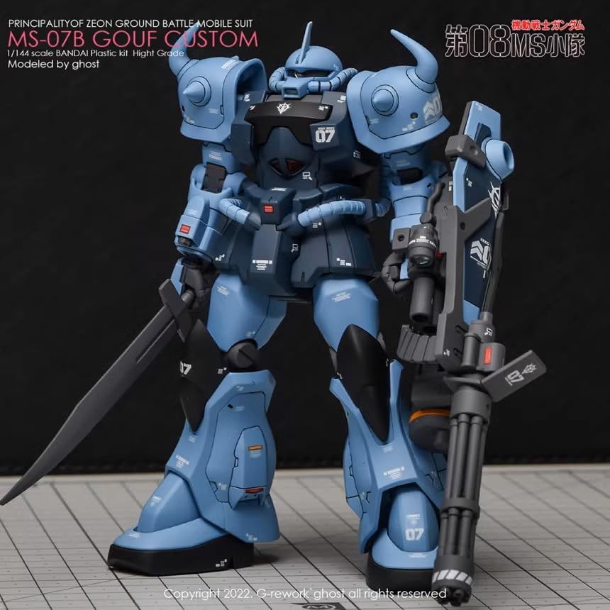 Amazon | ［HG 1：144］MS-07B3 グフカスタム 用 水転写式